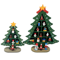Wooden Decorative Christmas Tree- Assorted Options image