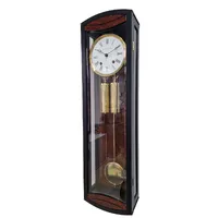 79cm Black & Walnut 8 Day Mechanical Striking Regulator Wall Clock By HERMLE image