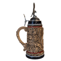 250th Anniversary Of The United States Of America Beer Stein With Pewter Eagle Lid 1.2L By KING image
