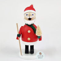11cm Santa German Incense Burner By Richard Glässer image