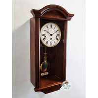 53cm Walnut 8 Day Mechanical Chiming Wall Clock By AMS image