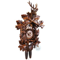 After The Hunt 8 Day Mechanical Carved Cuckoo Clock 59cm By SCHWER image