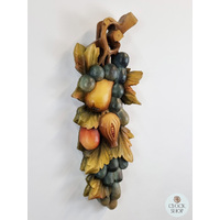 Hand Carved Hanging Fruit Medley By Thomas Eyring (Small) image
