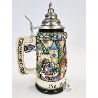 Oktoberfest Panorama Rustic Beer Stein 0.75L By KING image