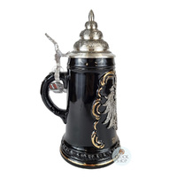 Deutschland Pewter Eagle Beer Stein 0.5L By KING image