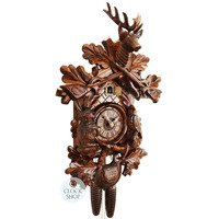 Before The Hunt 8 Day Mechanical Carved Cuckoo Clock 59cm By SCHWER image