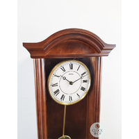 53cm Walnut Battery Chiming Wall Clock By AMS image