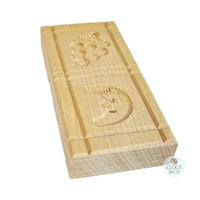 Springerle Mould- 2 Designs (Grapes & Moon) image