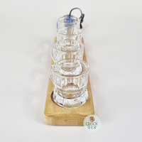 Schnapps Board With 4 Glasses- Bavarian Themed image