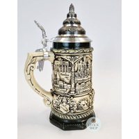 Deutschland Octagonal Beer Stein Rustic 0.75L By KING image