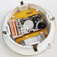 7.2cm Gold Clock Insert With White Dial & Roman Numerals image