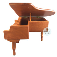 Wooden Grand Piano Music Box (Beethoven- Fur Elise) image