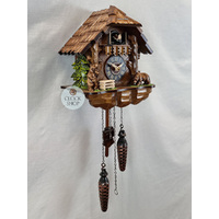 Bears Battery Chalet Cuckoo Clock 25cm By ENGSTLER image