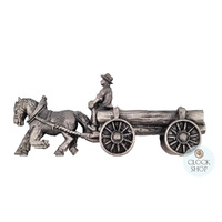 Pewter Horse & Logger image