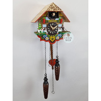 Alphorn 1 Day Mechanical Chalet Cuckoo Clock 19cm By ENGSTLER image
