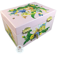 Garden Fairies Musical Jewellery Box With Dancing Fairy (Waltzing Matilda) image