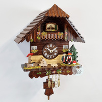 Forest Cabin Battery Chalet Kuckulino With Couple 19cm By TRENKLE image