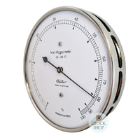 10.3cm Stainless Steel Hair Hygrometer By FISCHER image