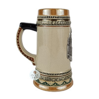 Neuschwanstein Castle Stoneware Beer Mug 0.3L By Böckling image
