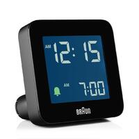 7.5cm Black Digital Alarm Clock By BRAUN image