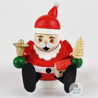 8cm Santa German Incense Burner By Richard Glässer image