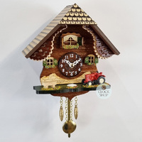 Forest Cabin Battery Chalet Kuckulino With Tractor 16cm By TRENKLE image