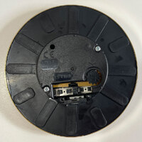 10cm Gold Clock Insert With Ivory Dial & Roman Numerals By FISCHER image