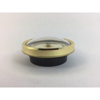 4.2cm Gold Thermometer Insert With Ivory Dial By FISCHER image