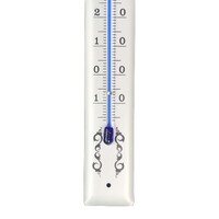 18cm Silver Thermometer Square Top By FISCHER image