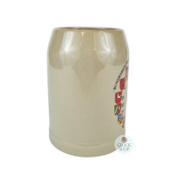 German Map & Coat Of Arms Stoneware Beer Mug 0.5L By Böckling image