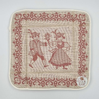 Pink Dancers Bread Basket By Schatz image