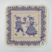 Blue Dancers Bread Basket By Schatz image
