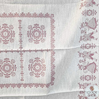 Pink Dancers Tablecloth By Schatz (175 x 135cm) image