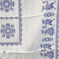 Blue Dancers Tablecloth By Schatz (175 x 135cm) image