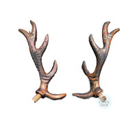 65mm Wooden Cuckoo Clock Antlers To Suit HÖNES Clock (Detailed) image