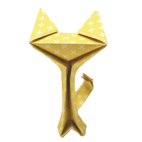 Funny Origami- Cat (Large) image