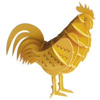 3D Paper Model- Rooster image