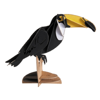 3D Paper Model- Toucan image
