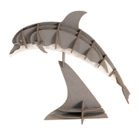 3D Paper Model- Dolphin image