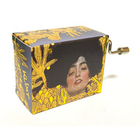 Classic Art Hand Crank Music Box- Judith by Klimt (Debussy- Arabesque) image