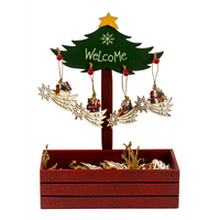 9cm Shooting Star Hanging Decoration- Assorted Designs image