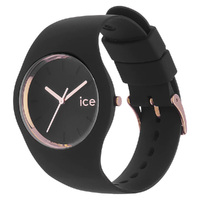 34mm Glam Collection Black & Rose Gold Womens Watch By ICE-WATCH image