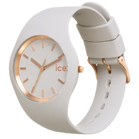 40mm Glam Brushed Collection Light Grey & Rose Gold Womens Watch By ICE-WATCH image