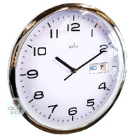 32cm Supervisor White Dial With Date Wall Clock By ACCTIM image
