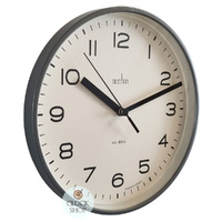 20cm Runwell Dark Grey Wall Clock By ACCTIM image