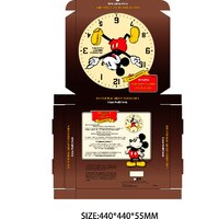 40cm Mickey Mouse Silent Modern Wall Clock By DISNEY image