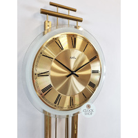 65cm Gold Pendulum Wall Clock With Westminster Chime By AMS image