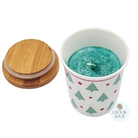 9cm Scented Christmas Candle (Winter Forest) image