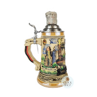 Berlin Wall 30 Year Anniversary Beer Stein With Genuine Berlin Wall Piece 0.5L By KING image