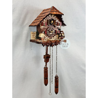 Erzgebirge Figurines Battery Chalet Cuckoo Clock 24cm By TRENKLE image